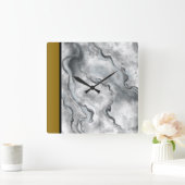 Horloge murale en marbre (Maison)