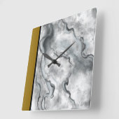Horloge murale en marbre (Angle)