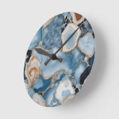 Horloge murale en marbre d'Agate (Angle)