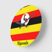 horloge murale en Ouganda (Angle)