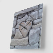 Horloge murale en pierre (Angle)