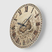 Horloge murale en pierre  (Angle)