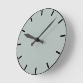 Horloge murale en verre de plage (Angle)