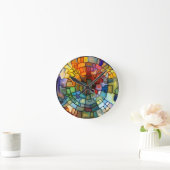 Horloge murale en verre tendu (Maison)