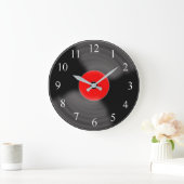 Horloge murale en vinyle classique (Maison)