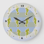 Horloge murale estivale, Hippocrage, Poisson (Recto)