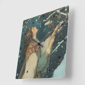 Horloge murale Ethereal (Angle)