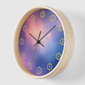 Horloge murale éthérée (Angle)