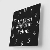 Horloge murale F* Elon (Angle)