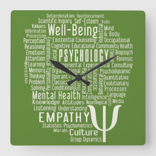 Horloge murale faite sur commande de couleur de