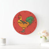 Horloge murale faite sur commande de couleur de (Maison)