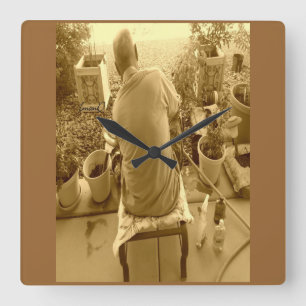 Horloge murale faite sur commande du "mon