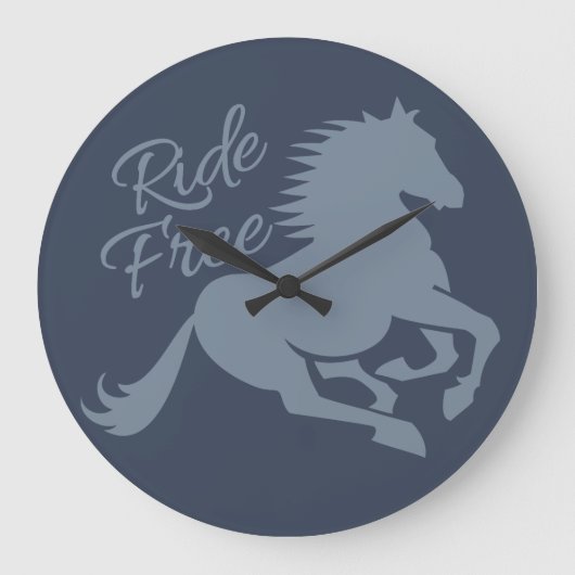 Horloge murale faite sur commande libre de tour (Recto)