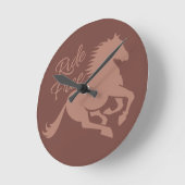 Horloge murale faite sur commande libre de tour (Angle)