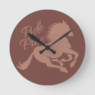 Horloge murale faite sur commande libre de tour