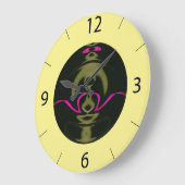 Horloge murale fantaisie (Angle)