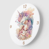 Horloge murale fantaisie (Angle)