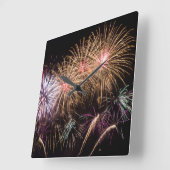 Horloge murale Fireworks (Angle)