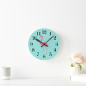 Horloge murale flamant rose (Maison)