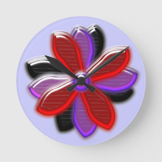 Horloge murale Fleur Faisant Briller (Recto)
