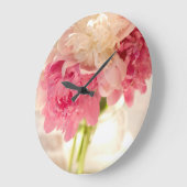 Horloge Murale Fleurs (Angle)