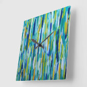 Horloge murale flottante (Angle)