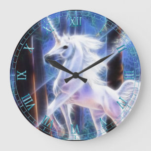 Horloge murale fractée Unicorn