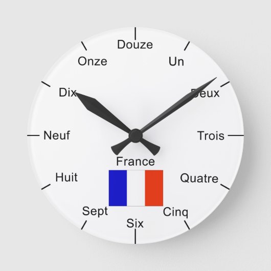 Horloge murale française (Recto)