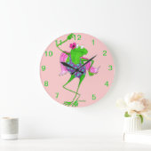 Horloge murale Froggy dansante (Maison)