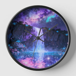 Horloge murale Galaxie Cascade