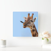 horloge murale Giraffe Portrait (Maison)