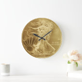 Horloge murale Gold Coin (Maison)