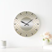 Horloge murale Gold Hearts (Maison)