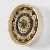 Horloge murale Gold Steampunk (Angle)