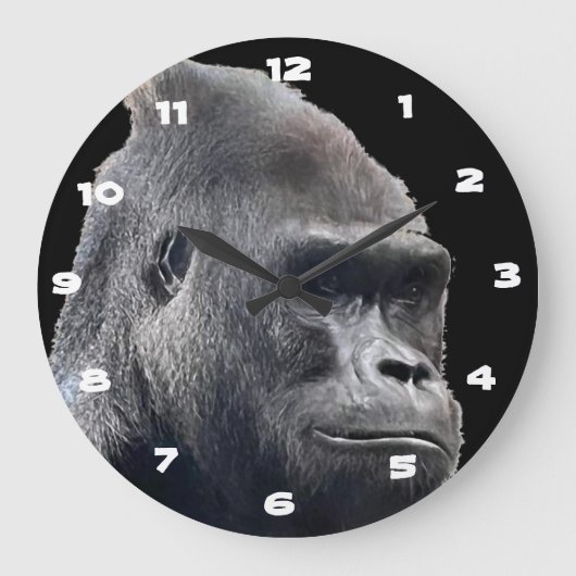 horloge murale GORILLA (Recto)