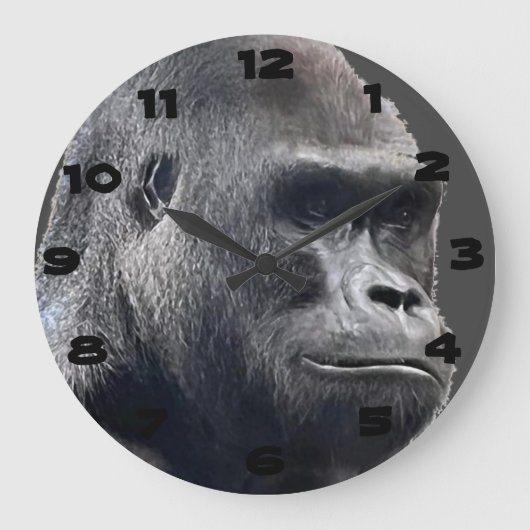 horloge murale GORILLA (Recto)