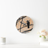 Horloge murale gothique Crow (Maison)