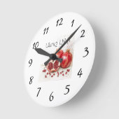 Horloge murale Grenade (Angle)