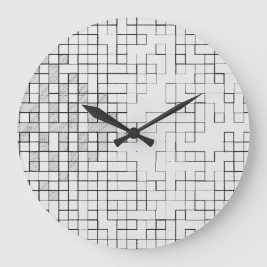 Horloge murale Grid Locked 27,31 cm (Recto)