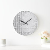 Horloge murale Grid Locked 27,31 cm (Maison)