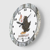 Horloge murale grincheuse (Angle)