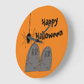 Horloge murale Halloween (Angle)