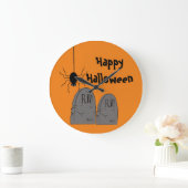 Horloge murale Halloween (Maison)