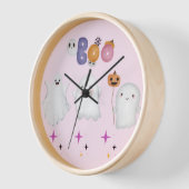 Horloge murale Halloween (Angle)