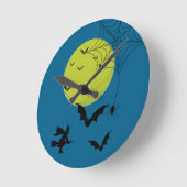 Horloge murale Halloween (Angle)