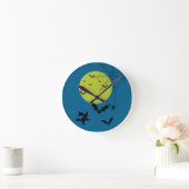 Horloge murale Halloween (Maison)