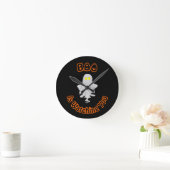 Horloge murale Halloween | Boo Vous Regarde (Maison)