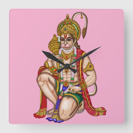 Horloge murale Hanuman (Recto)