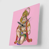 Horloge murale Hanuman (Angle)