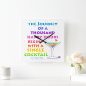 HORLOGE MURALE HAPPY HOUR JOURNEY (Maison)